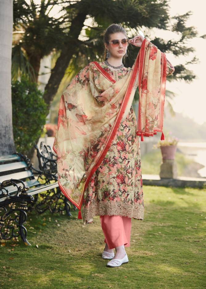 INAAYA Inaaya By Prm Muslin Silk Printed Dress Material Wholesale Market In Surat